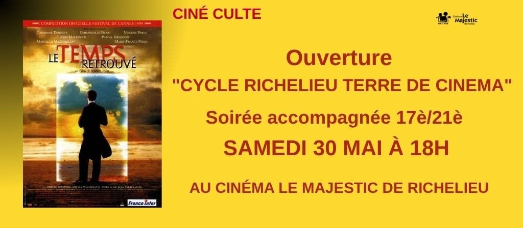 actualité RICHELIEU TERRE DE CINEMA