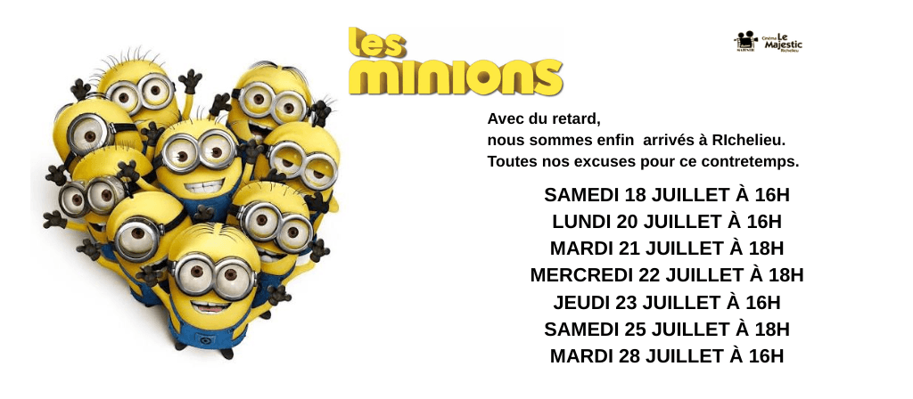 actualité LES MINIONS